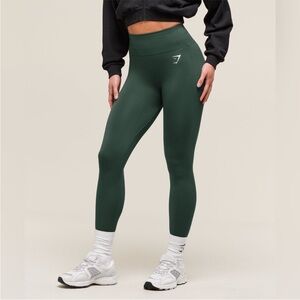 Gymshark Vital High-Waisted Leggings Medium Woodland Green Marl